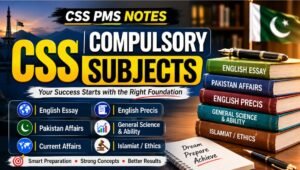 css compusory subjects syllabus for css aspirants