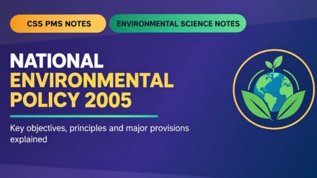 Thumbnail for NATIONAL ENVIRONMENTAL POLICY 2005